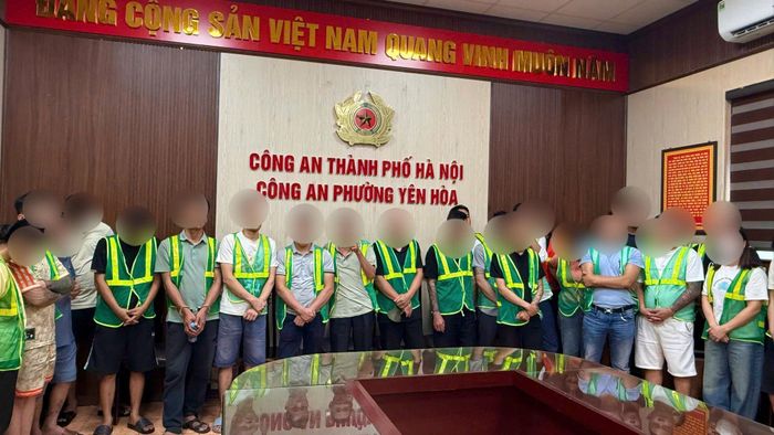 Các đối tượng trong đường dây ma túy bị cơ quan Công an bắt giữ.