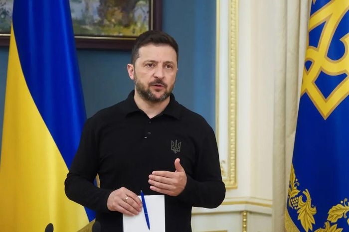 Tổng thống Ukraine Volodymyr Zelensky. Ảnh: Global Images Ukraine