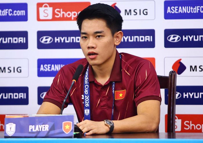 Đình Bắc rất quyết tâm trước trận lượt về. Ảnh: Phan Ích