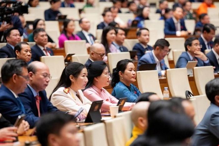 Các đại biểu Quốc hội tham dự Kỳ họp không thường lệ thứ Nhất, Quốc hội khóa XVI, tháng 8/2026. Ảnh: Media Quốc hội.