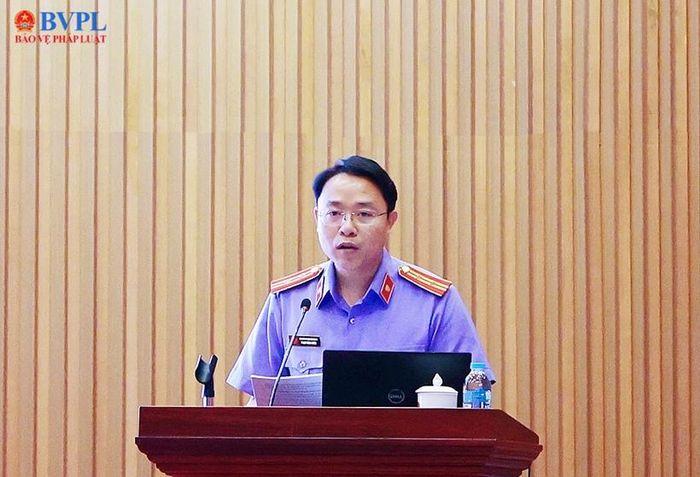  Đại diện Vụ 15, VKSND tối cao trao đổi về phương pháp xây dựng Bảng danh mục công việc theo KPI.