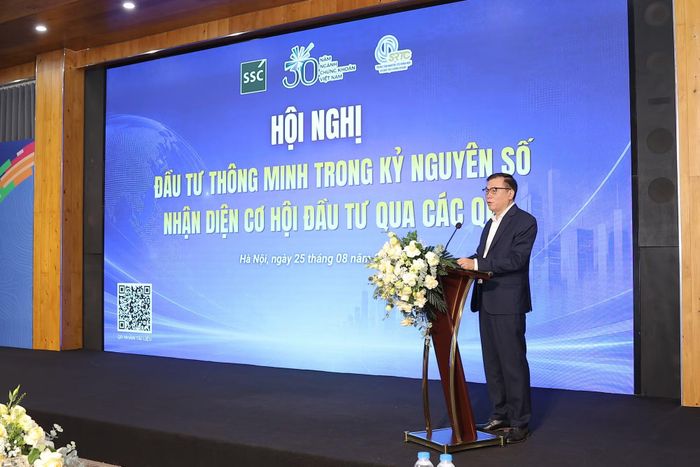 Ông Nguyễn Công Minh chia sẻ ngành quỹ tại Việt Nam đã đạt được những chỉ tiêu tăng trưởng tích cực. (Ảnh: Vietnam+)