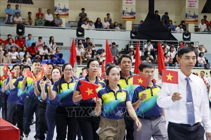 Các đoàn vận động viên tham gia Đại hội Thể dục thể thao tỉnh Đắk Lắk lần thứ nhất - năm 2026.