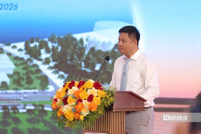 Ông Nguyễn Văn Châu, Phó Tổng giám đốc Công ty TNHH Đầu tư xây dựng Dacinco, cam kết bảo đảm chất lượng, tiến độ và an toàn trong quá trình thi công.