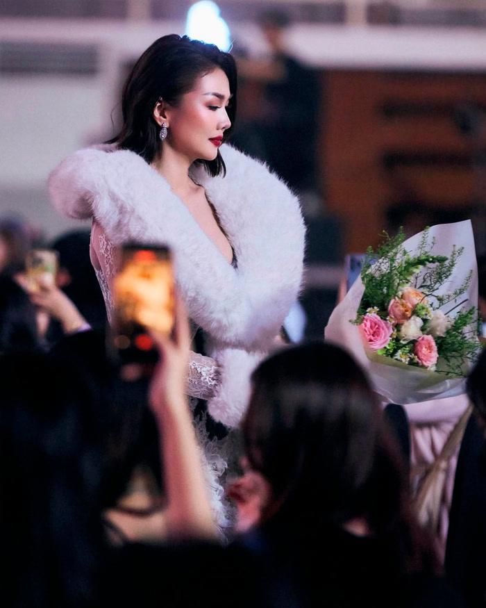 Siêu mẫu Thanh Hằng tại chung kết Hoa khôi Sinh viên Việt Nam 2026.
