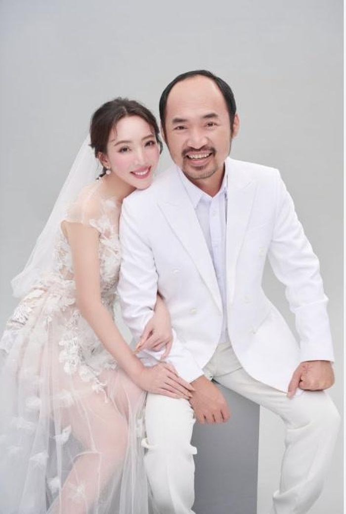 Tiến Luật và Thu Trang.