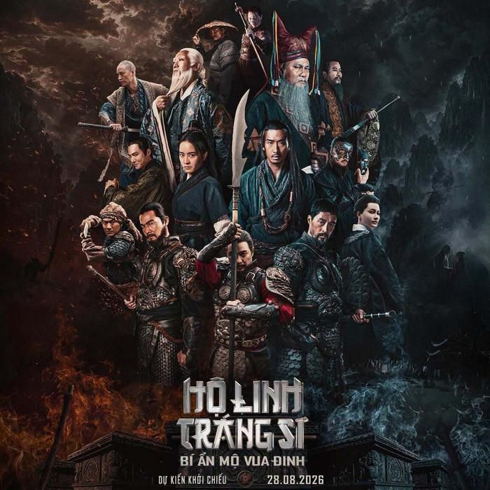 Hộ Linh Tráng Sĩ: Bí ẩn mộ Vua Đinh nhanh chóng tạo được sức hút đáng chú ý và cạnh tranh trực tiếp với những tác phẩm quốc tế đang có mặt tại rạp.