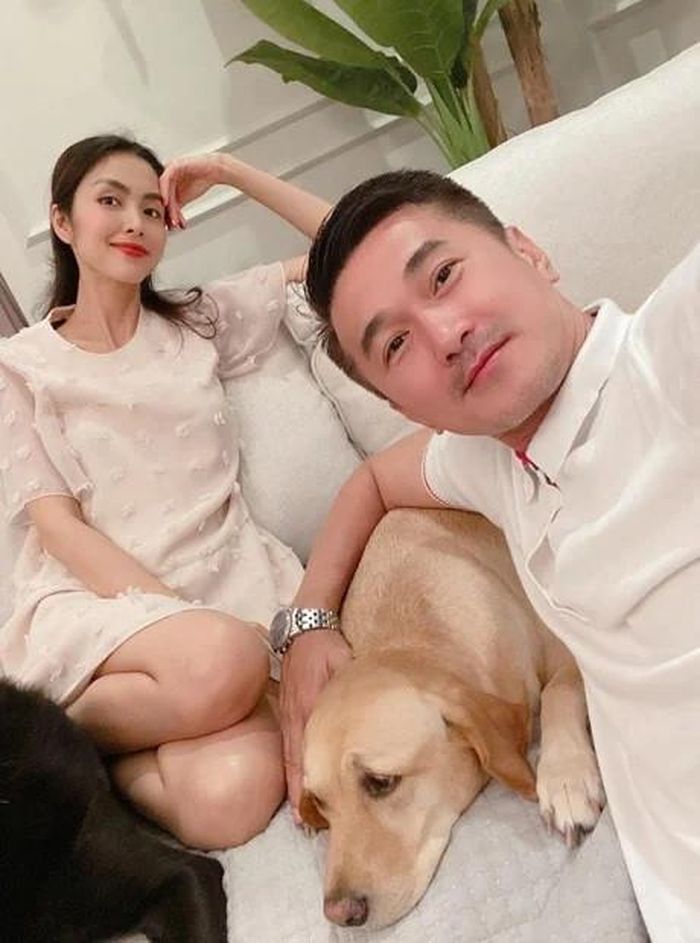 Tăng Thanh Hà và Quốc Cường thân thiết từ khi đóng chung phim Dốc Tình.