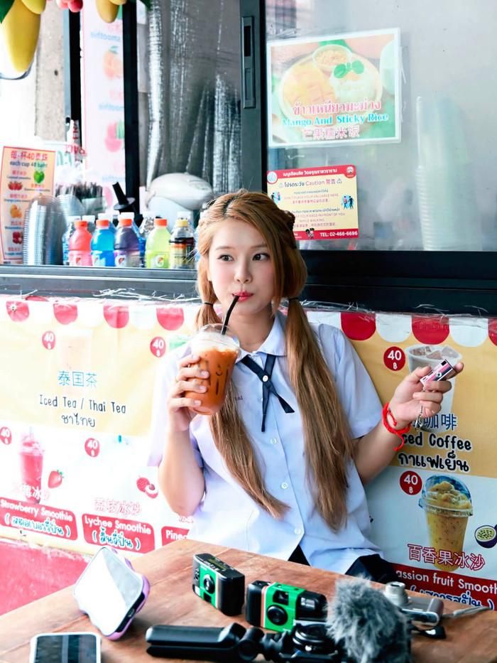 Loạt ảnh mới một lần nữa chứng minh diện mạo trẻ trung là lợi thế đáng kể của Hoàng Yến Chibi. Ảnh: FBNV