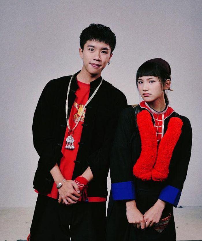 Pu và Chải trong phim Đi giữa trời rực rỡ.