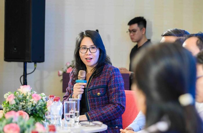 Bà Bùi Thị Ninh, Phó Giám đốc Liên đoàn Thương mại và Công nghiệp Việt Nam – chi nhánh khu vực TP.HCM