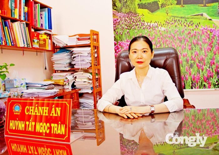 Chánh án TAND khu vực 1 – An Giang Huỳnh Tất Ngọc Trân