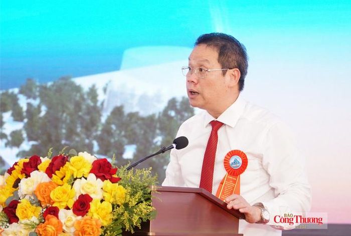 Ông Nguyễn Mạnh Hùng, Chủ tịch UBND TP. Đà Nẵng phát biểu tại Lễ khởi công
