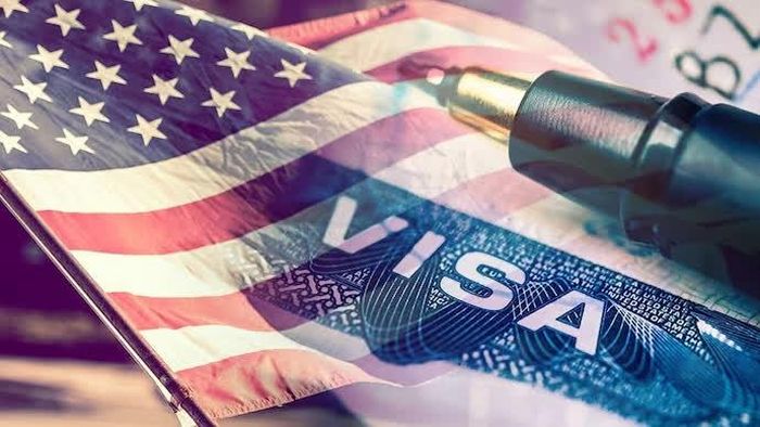 Người xin thị thực Mỹ từ 50 quốc gia có thể phải nộp khoản bảo đảm 20.000 USD khi Washington siết quy định nhập cảnh. Ảnh: Indiatoday.