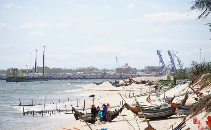 Giai đoạn 1 đang triển khai nhiều hạng mục quan trọng. Ảnh: Trường Nhật