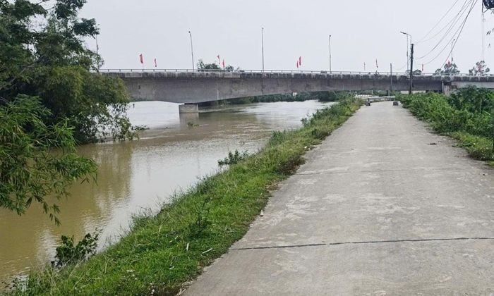  Hiện nay, các tuyến đê chính trên địa bàn tỉnh bảo đảm an toàn.  Ảnh đê hữu Thương đoạn qua phường Đa Mai. 