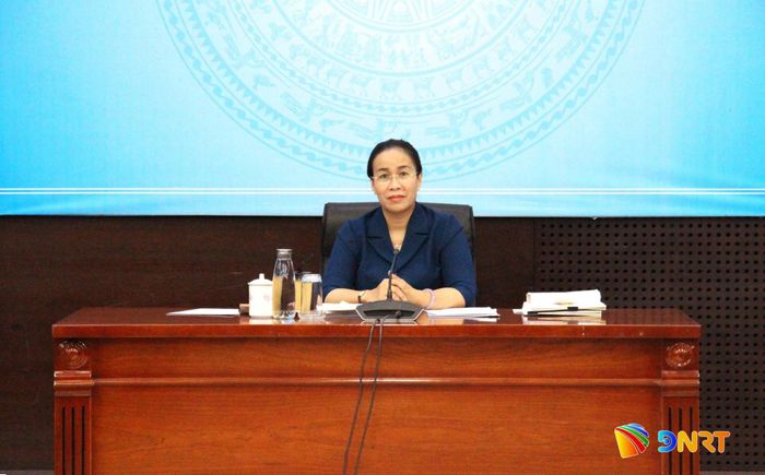 Phó Chủ tịch UBND thành phố Nguyễn Thị Anh Thi kết luận tại buổi làm việc. Ảnh: NGỌC HÀ