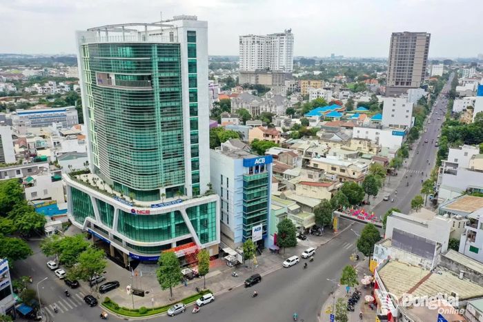 Trung tâm phường Trấn Biên, thành phố Đồng Nai. Ảnh: Phan Dương