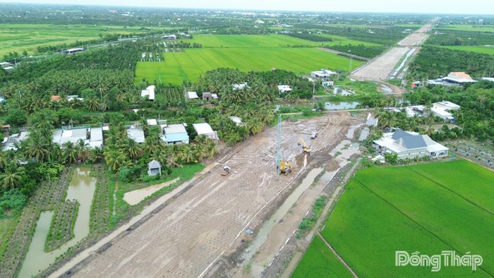 Dự án đang được đẩy nhanh tiến độ thi công.