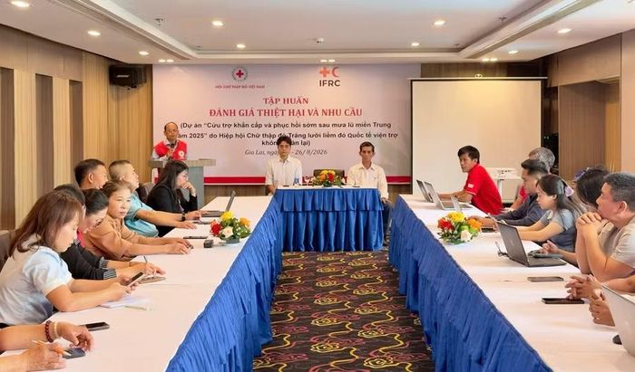 Quang cảnh lớp tập huấn. Ảnh: D.L