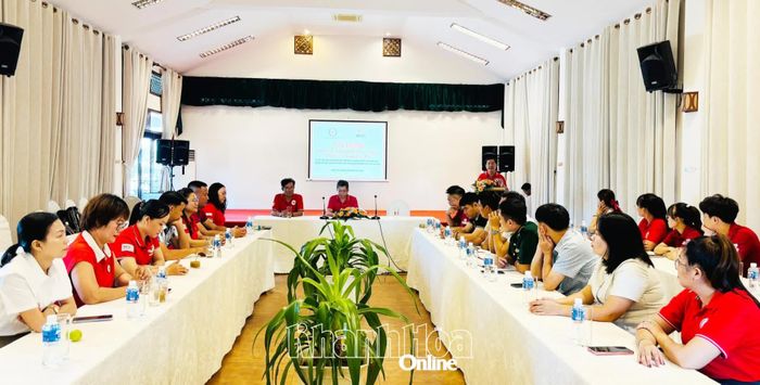 Quang cảnh khóa tập huấn.