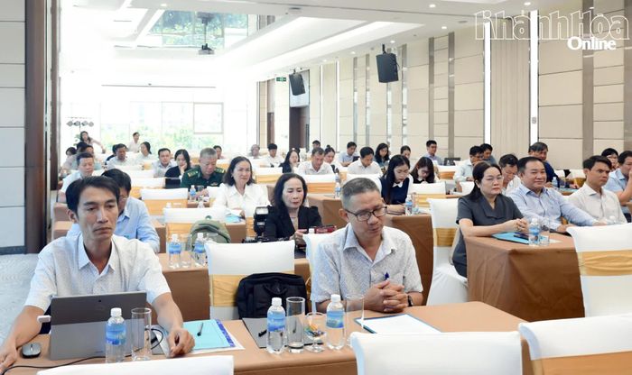 Các đại biểu tham dự lớp tập huấn.