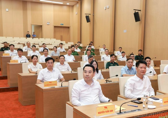 Các đại biểu dự hội nghị.