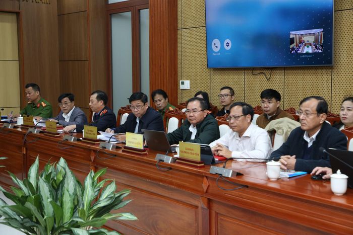 Các đại biểu tham dự buổi tiếp công dân