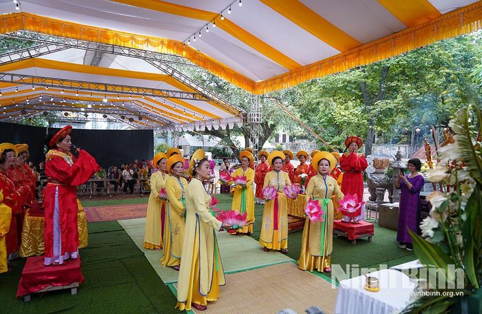 Nghi lễ tâm linh tại Lễ hội.