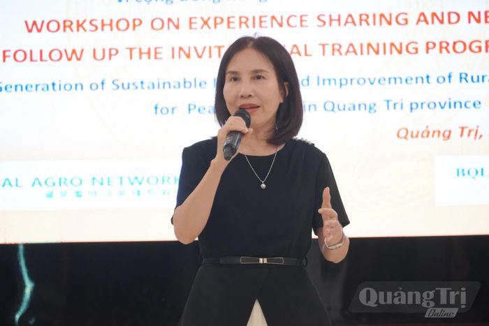 Đại biểu tham gia ý kiến tại hội thảo - Ảnh: H.L