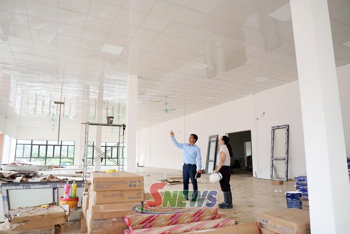 Hoàn thiện lắp đặt trang thiết bị hạng mục nhà ăn bán trú của Trường Phổ thông nội trú Tiểu học và THCS Chiềng Khương.
