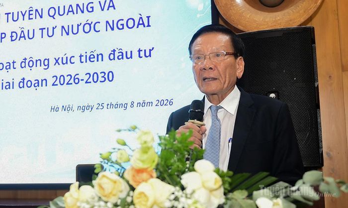 Tiến sĩ Nguyễn Anh Tuấn, Chủ tịch Hiệp hội Doanh nghiệp Đầu tư nước ngoài phát biểu tại lễ ký kết.