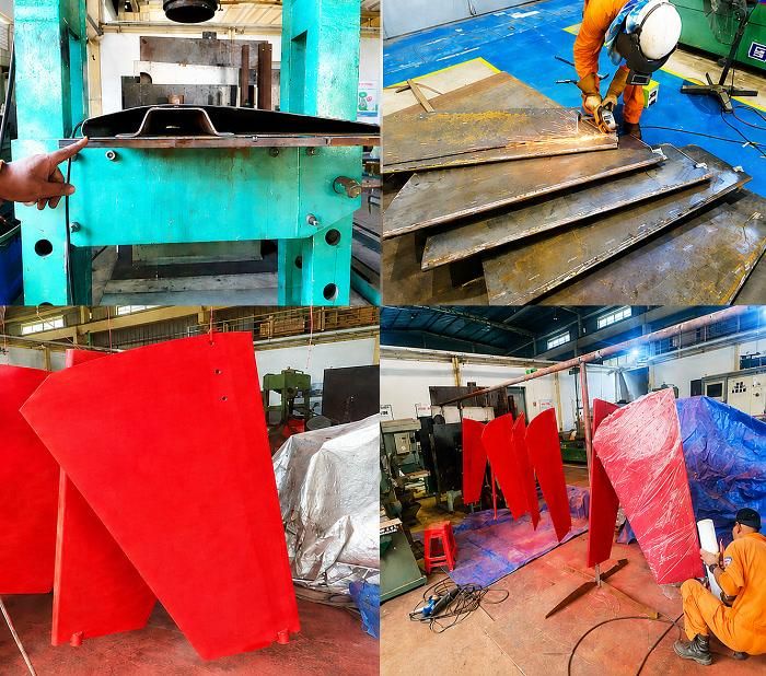 Một số hình ảnh quá trình gia công chế tạo cánh IGV.