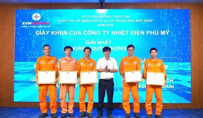 Các vận hành viên đạt giải cá nhân của Hội thi.