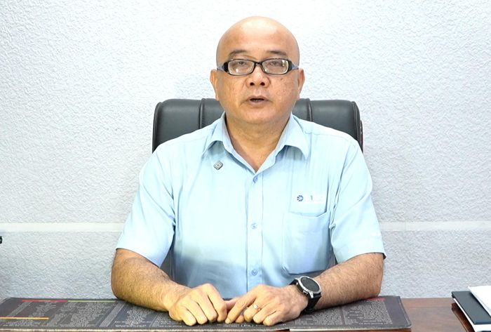 Ông Hồ Liên Nam, Phó tổng giám đốc phụ trách cảng Quy Nhơn.