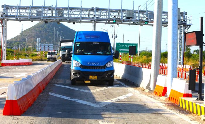 Hệ thống thu phí tự động không dừng trên cao tốc Phan Thiết - Dầu Giây. (Ảnh minh họa).