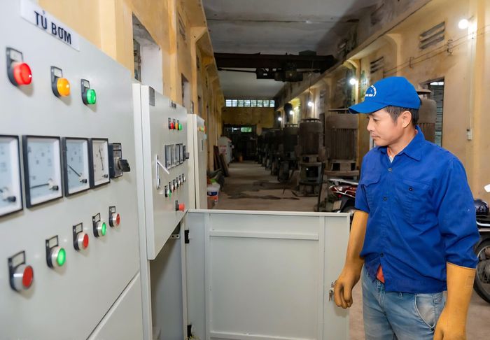 Vận hành tối đa các trạm bơm, tiêu nước xuyên ngày đêm.