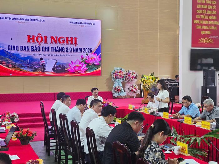 Đại biểu phát biểu tại Hội nghị. Ảnh Trần Thắng