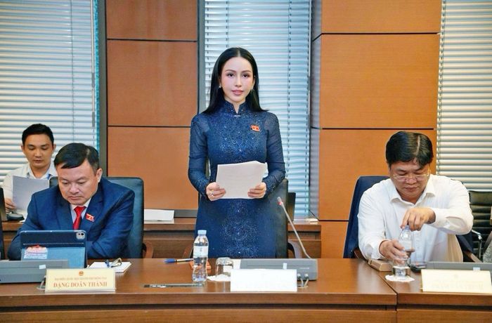 ĐBQH Lê Nữ Thùy Dương (Đồng Nai). Ảnh: Khánh Duy