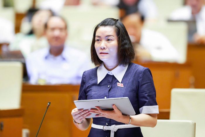 ĐBQH Nguyễn Minh Tâm (Quảng Trị). Ảnh: Võ Linh