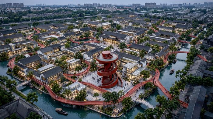 Nghiên cứu làng đô thị kiểu mới tại Nam Kinh (Trung Quốc)