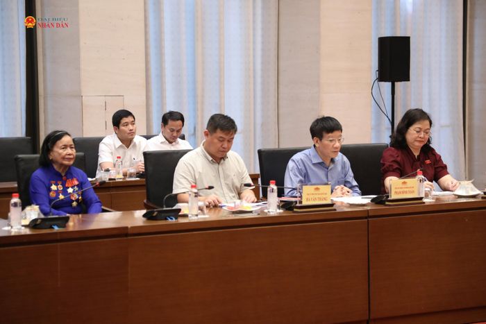 Lãnh đạo Văn phòng Quốc hội dự cuộc tiếp