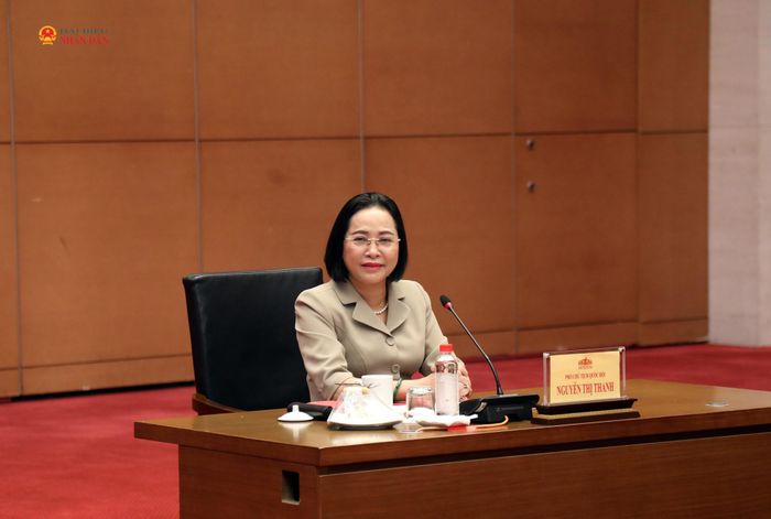 Phó Chủ tịch Quốc hội Nguyễn Thị Thanh chúc Đoàn có chuyến về nguồn thành công, nhiều ý nghĩa