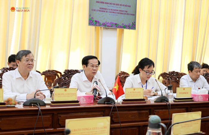Bí thư Thành ủy Cần Thơ Đỗ Thanh Bình giới thiệu về tiềm năng ngành nông nghiệp của thành phố