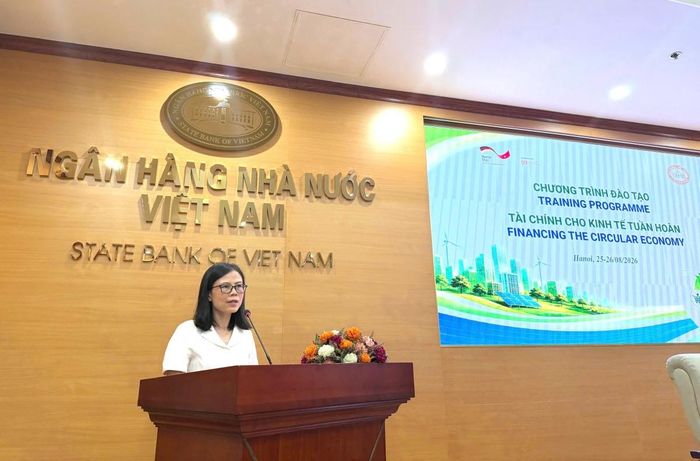 Bà Lý Thu Nga, Trưởng Hợp phần Cải cách Khu vực tài chính xanh, Chương trình Cải cách kinh tế vĩ mô/Tăng trưởng xanh, Tổ chức Hợp tác Quốc tế Đức (GIZ)