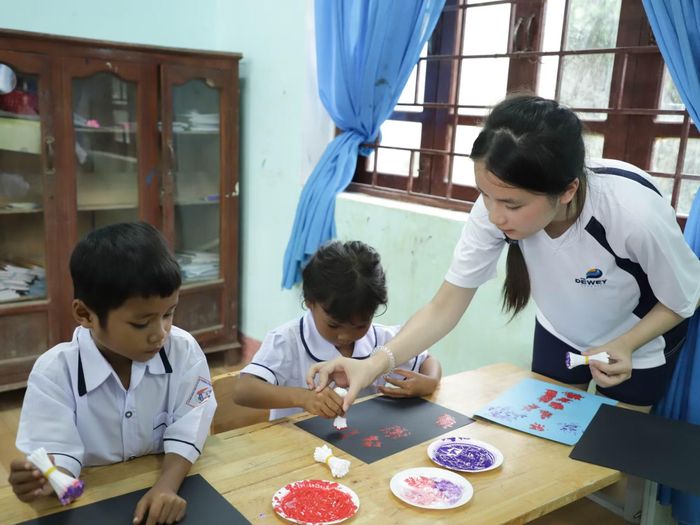 Cơ sở khang trang giúp thầy trò tại điểm trường vùng cao yên tâm giảng dạy, học tập.