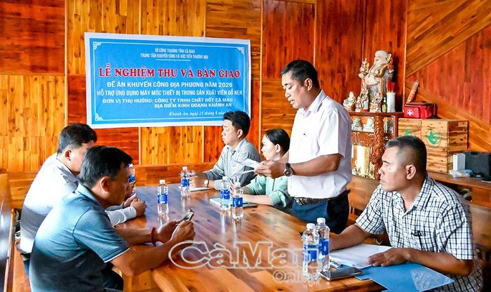 Hội đồng nghiệm thu đánh giá đề án được triển khai đúng tiến độ, đạt các tiêu chí và yêu cầu kỹ thuật theo nội dung đã được Sở Công Thương phê duyệt.