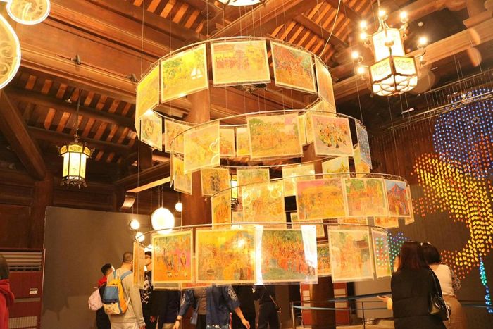 Không gian nghệ thuật tại Văn Miếu - Quốc Tử Giám.