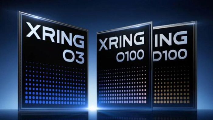 Bộ ba chip Xring của Xiaomi: O3 cho smartphone, O100 cho AI và D100 cho xe tự lái. (Ảnh: Xiaomi)