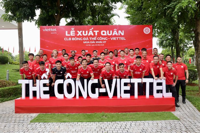 Đội hình chất lượng của Thể Công Viettel mùa giải mới.